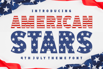 American Stars Font Design Trends and Creative Uses