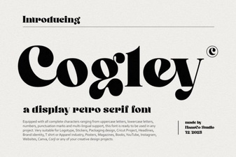 Cogley Font Design Trends and Creative Uses